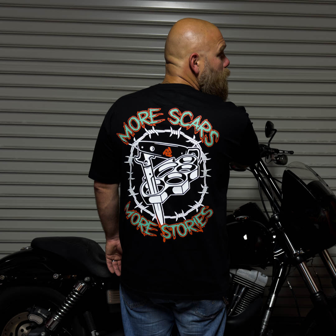 More Scars More Stories T-Shirt